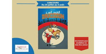 MaFamilleZen: 5 albums BD "Il faut sauver Saucisson" à gagner