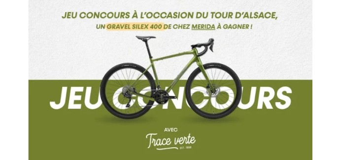 BFMTV: 1 vélo Gravel Merida Silex 400 à gagner