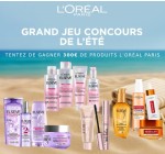 L'Oréal Paris: 1 lot de 300€ de produits de beauté à gagner