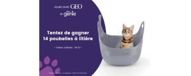 GEO: Des poubelles à litière LITTER GENIE à gagner