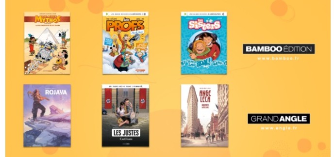 Télé Loisirs: 15 lots de 6 livres (dont 2 en audio) à gagner