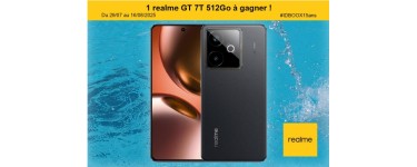 IDBOOX: 1 smartphone realme GT 7T à gagner