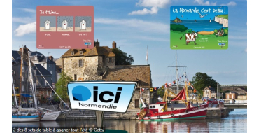 France Bleu:  8 sets de table "ICI Normandie/Heula" à gagner