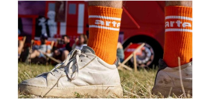 Arte: 25 paires de chaussettes "Arte" à gagner
