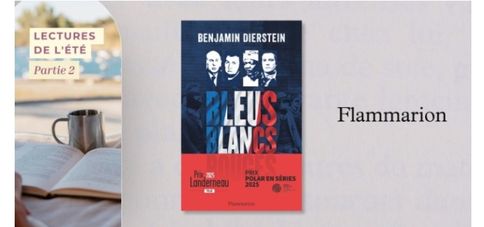 Femme Actuelle: 10 romans "Bleus, Blancs, Rouges" à gagner
