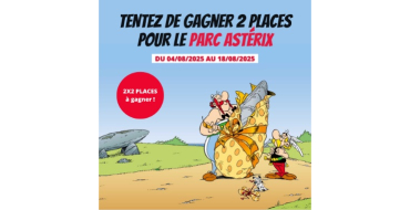 Asterix: 2 lots de 2 entrées pour le Parc Astérix à gagner