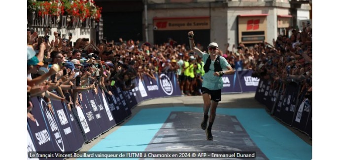 France Bleu: 1 week-end à Chamonix du 28 au 30 août pour assister à l'UTMB Mont-Blanc à gagner