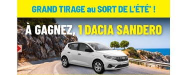 Atlas for Men: 1 voiture modèle Dacia Sandero à gagner
