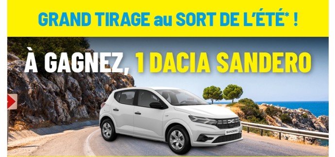 Atlas for Men: 1 voiture modèle Dacia Sandero à gagner