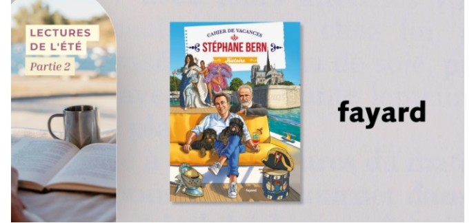 Femme Actuelle: Des cahiers de vacances pour adultes par Stéphane Bernes à gagner
