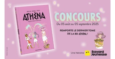 Familiscope: 5 albums BD "Athéna" à gagner