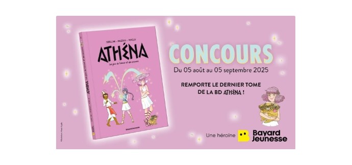 Familiscope: 5 albums BD "Athéna" à gagner
