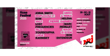 NRJ: Des lots de 2 invitations pour le Rose Festival à gagner