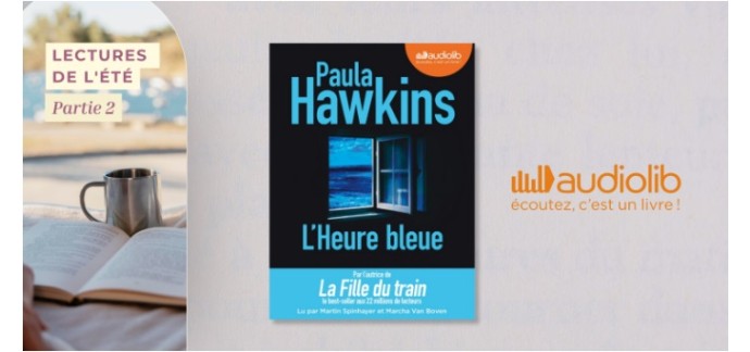 Femme Actuelle: 5 livres audio "L’heure bleue" à gagner