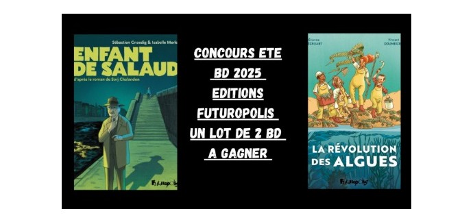 Blog Baz'art: 1 lot de 2 albums BD à gagner