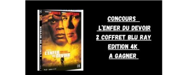 Blog Baz'art: 2 Blu-ray/DVD du film "l'Enfer du devoir" à gagner