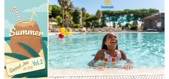 Femme Actuelle: 4 séjours Homair à gagner