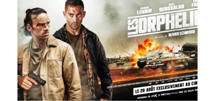 BFMTV: 5 lots de 2 places de cinéma pour le film "Les orphelins" à gagner