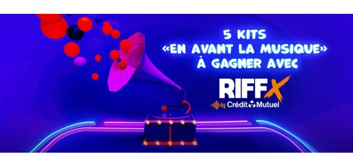Riffx: 5 lots d'enceinte connectée + 1 totebag + 3 bijoux de chaussures + 1 paire de lacets à gagner
