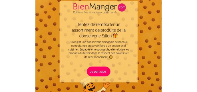 BienManger: 1 coffret de produits alimentaires à gagner