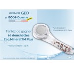 GEO: 10 douchettes Eco.MineralTM Plus à gagner