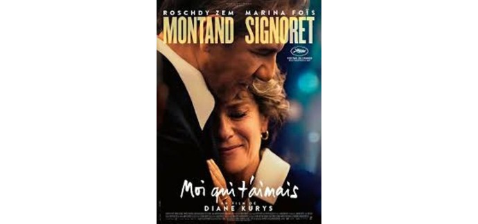 Carrefour: 100 lots de 2 places de cinéma pour le film "Moi qui t'aimais" à gagner