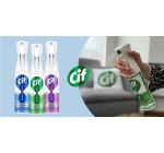 Voici: 34 lots des 3 références du produit nettoyant Cif avec recharge à gagner