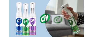 Voici: 34 lots des 3 références du produit nettoyant Cif avec recharge à gagner