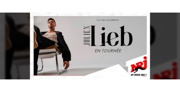 NRJ: 2 lots de 2 invitations pour le concert de Julien Lieb à gagner