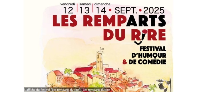 France Bleu: Des invitations pour le spectacle "Les remparts du rire" à gagner