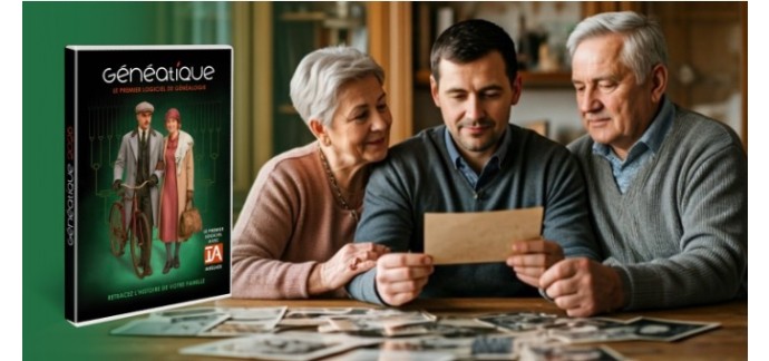 Ça m'intéresse: 35 logiciels PC "Généatique 2026 Classique" à gagner