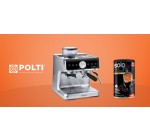 Cuisine Actuelle: 1 machine à café Polti Coffea GS05 avec du café en grains SOLO Monorigine à gagner