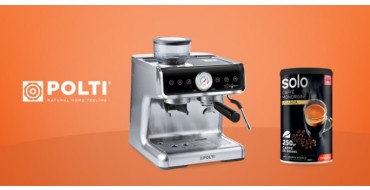 Cuisine Actuelle: 1 machine à café Polti Coffea GS05 avec du café en grains SOLO Monorigine à gagner