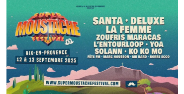 BFMTV: 1 lot de 2 pass 2 jours VIP pour le Super Moustache Festival à gagner