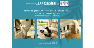 GEO: 1 séjour d'une semaine en Guadeloupe à gagner