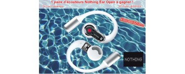 IDBOOX: 1 paire d'écouteurs Nothing Ear Open à gagner