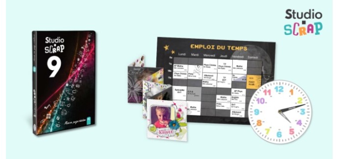 Cuisine Actuelle: 10 logiciels "Studio-Scrap 9" à gagner