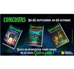 Familiscope: 5 lots de 3 romans jeunesse "Chair de Poule" à gagner