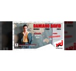 NRJ: 2 lots de 2 invitations pour le concert de Damiano David à Paris à gagner