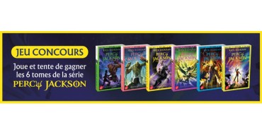 Le Journal de Mickey: 3 lots de 6 romans de la saga "Percy Jackson" à gagner