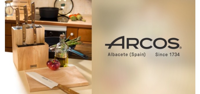 Cuisine Actuelle: 3 lots de couteaux Arcos Nordika à gagner