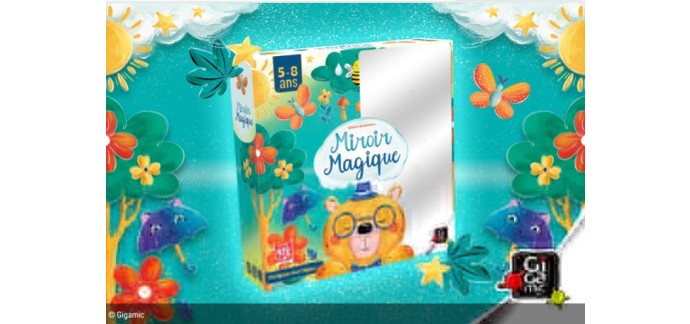 Citizenkid: 5 jeux de société 5-8 ans "Miroir Magique" de Gigamic à gagner
