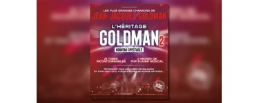 Alouette: Des invitations pour le spectacle "L'Héritage Goldman 2" à gagner