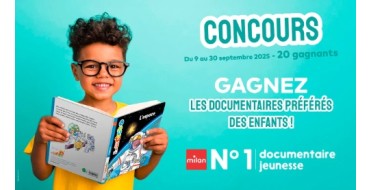 Familiscope: Des lots de livres documentaires jeunesse à gagner