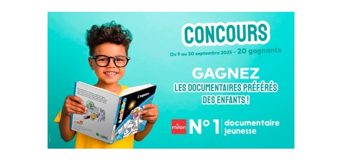 Familiscope: Des lots de livres documentaires jeunesse à gagner