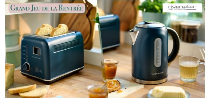 Femme Actuelle: 6 sets petit-déjeuner Riviera&Bar à gagner