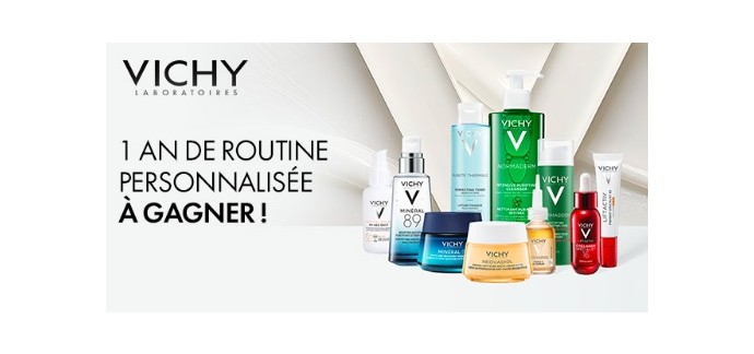 Vichy: 1 lot d'un an de produits de soin à gagner