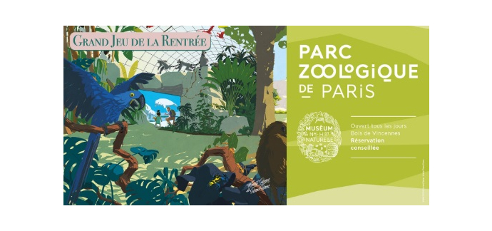 Femme Actuelle: Des invitations pour le Parc zoologique de Paris à gagner