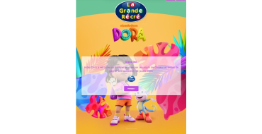 La Grande Récré: 2 lots de jouets Dora à gagner