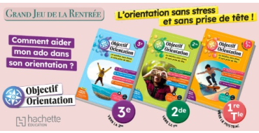 Femme Actuelle:  25 cahiers "Objectif Orientation" à gagner